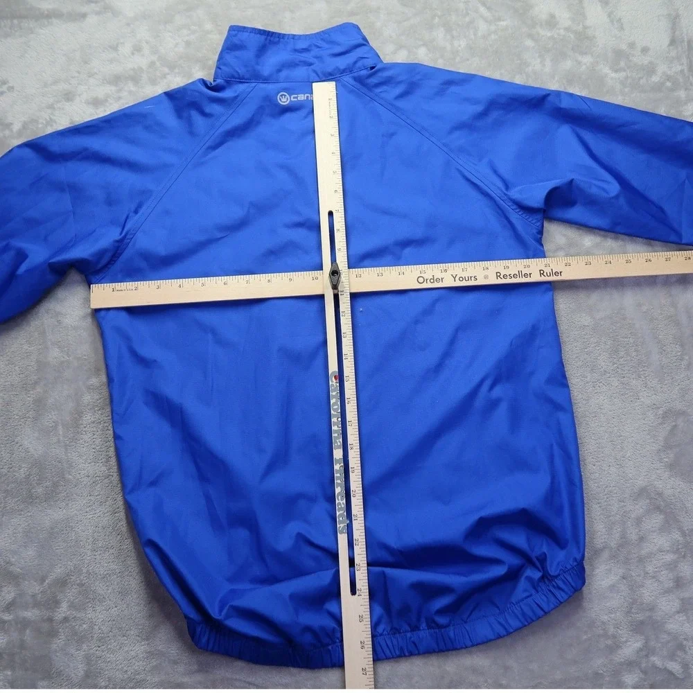 Canari Men's Royal Blue Lightweight Windbreaker Jacket Size M‎ Cycling